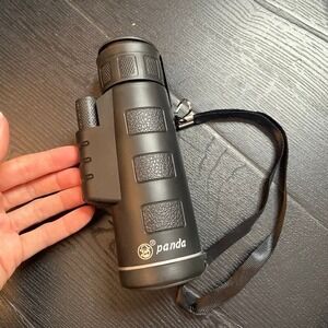 Panda 40x60 Monocular Telescope High Definition Black Outdoor Gear